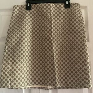 LOFT tan skirt 10p with lining